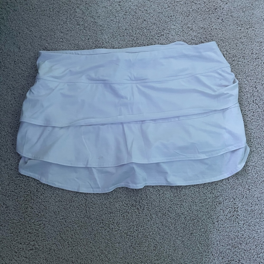 White athleta skirt